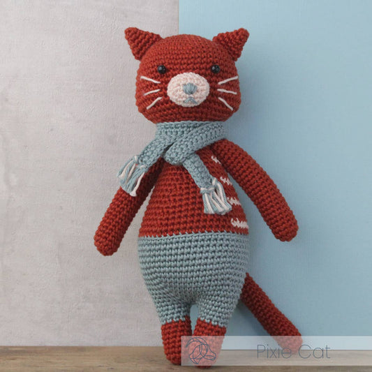 Strickset zum Selbermachen – Pixie Katze