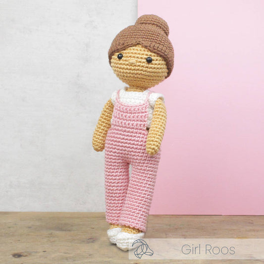 DIY Häkelset – Mädchenpuppe Roos