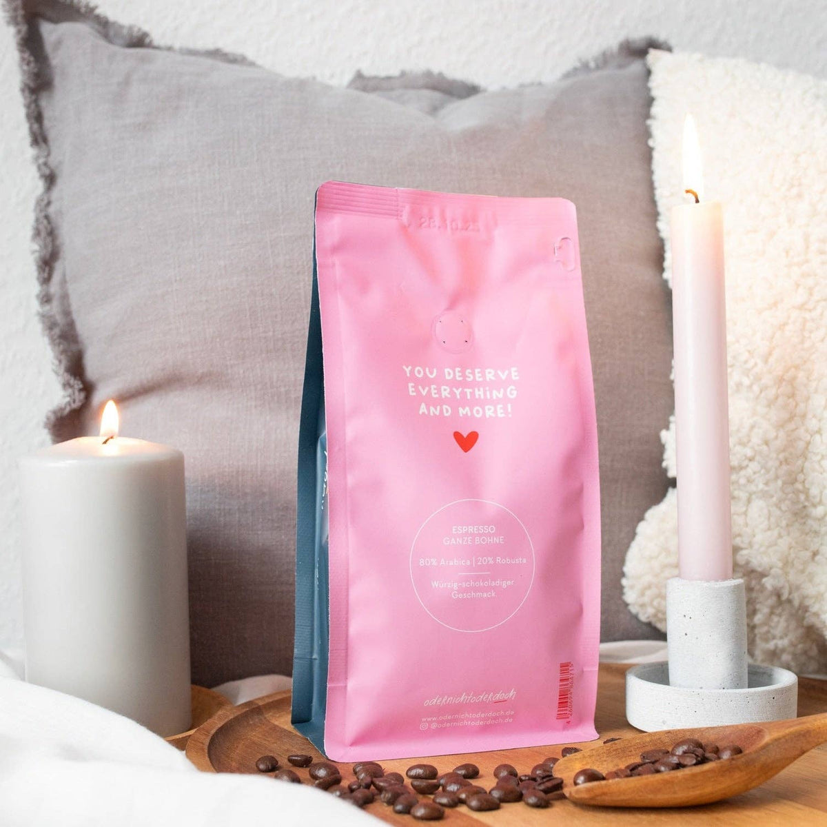 Kaffee „Herz“, ganze Bohne, 250g