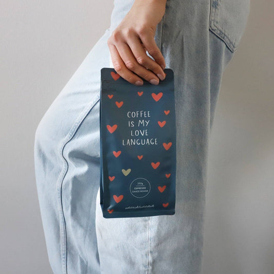Kaffee „Love language“, ganze Bohne, 250g