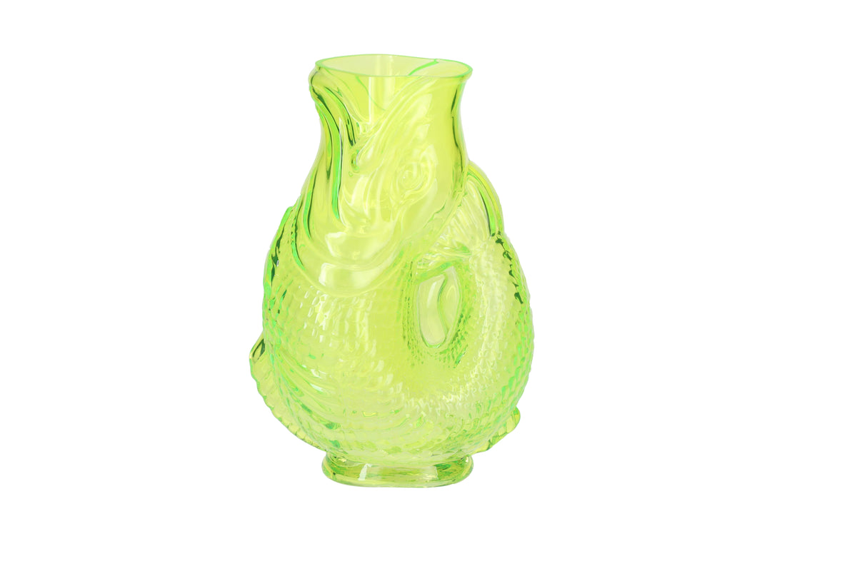 Jacquard – Fischvase S H24 cm, grün