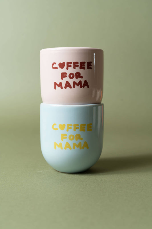 Sisi-Tasse, Kaffee für Mama, blau