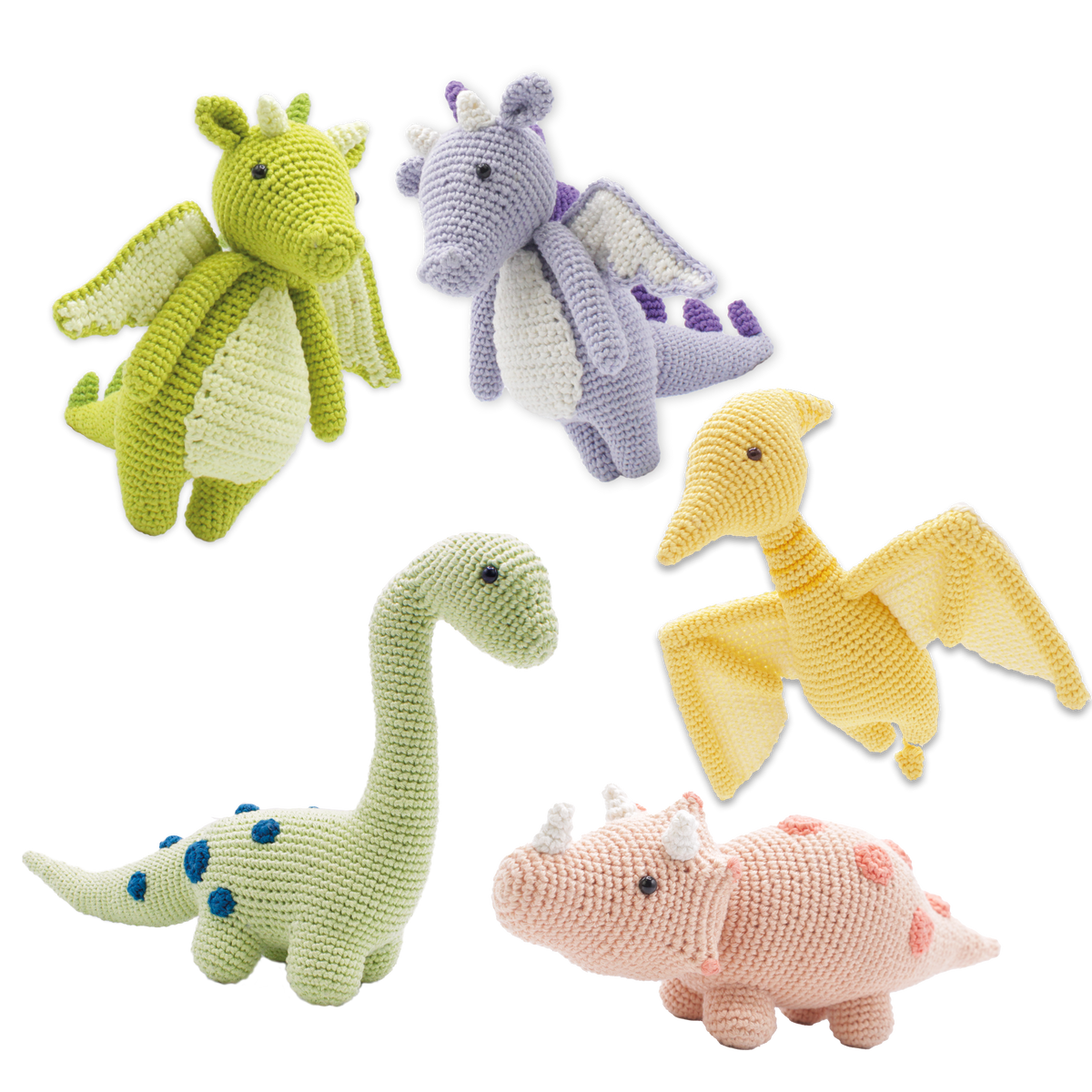 DIY Häkeln Set – Drachen Doris