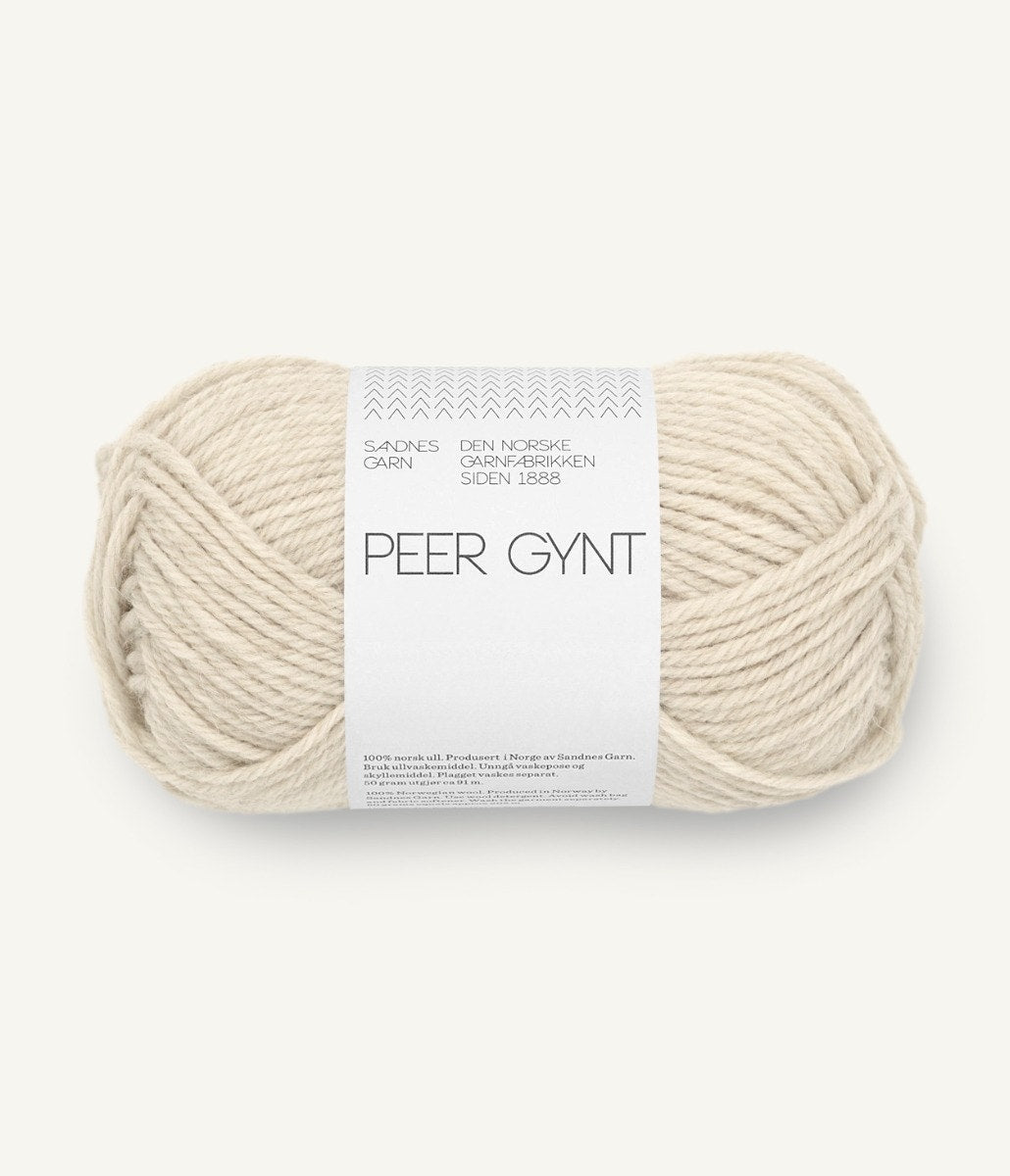 Sandnes Garn Peer Gynt 2641 Naturmelert
