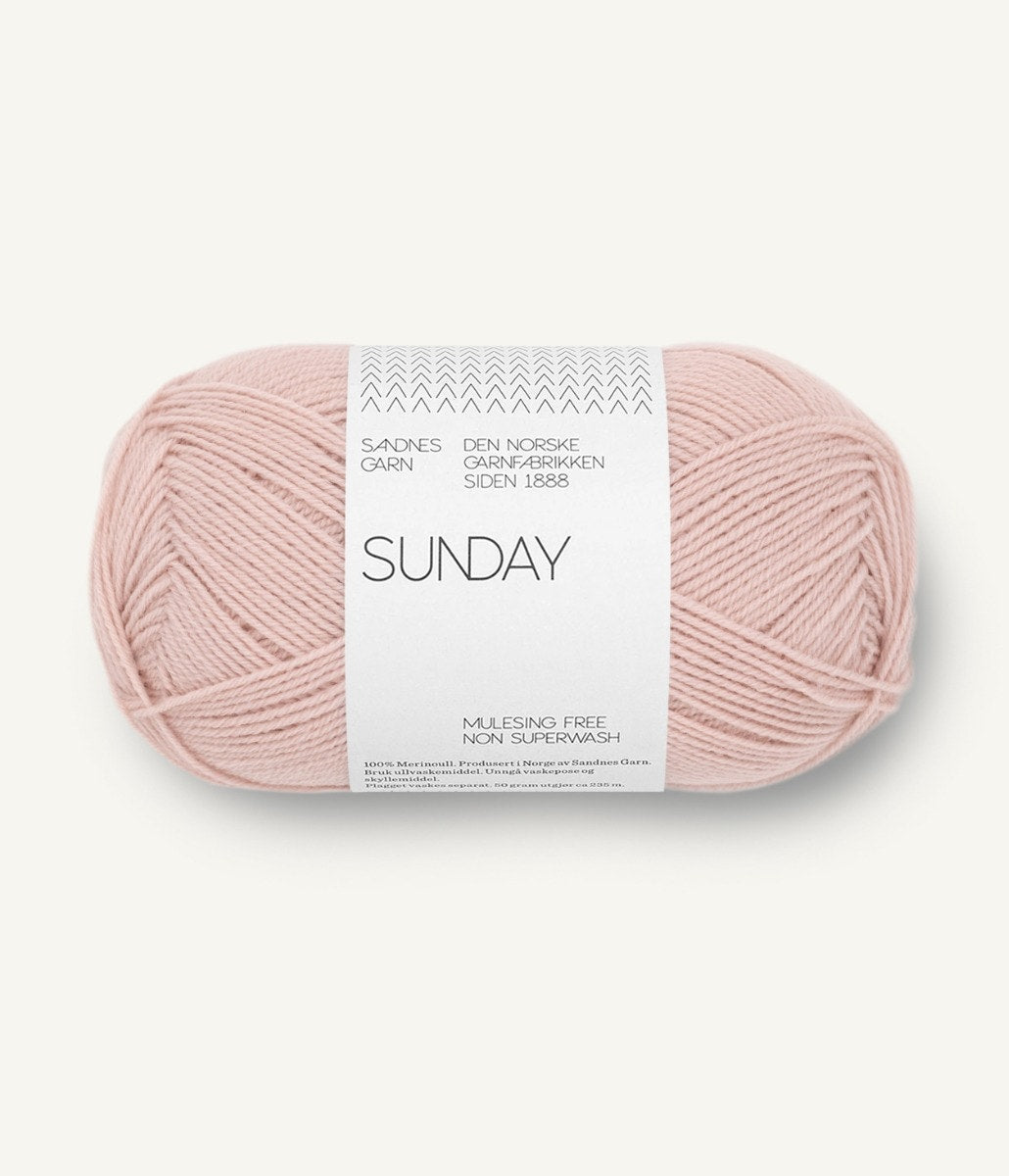 Sandnes Garn Sunday 3511 Pudder Rosa