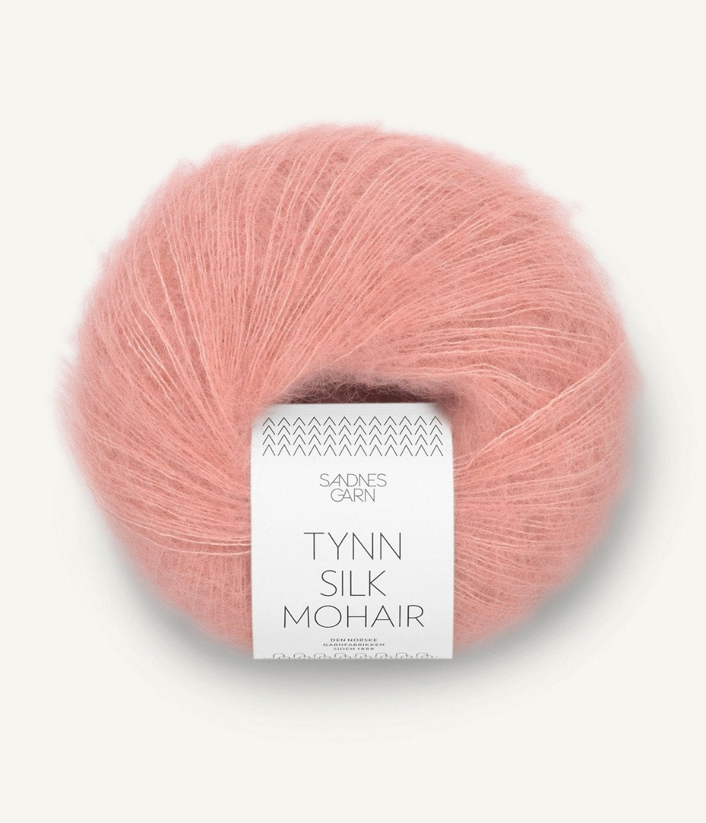 Tynn Silk Mohair 4033 Ferskenblomst