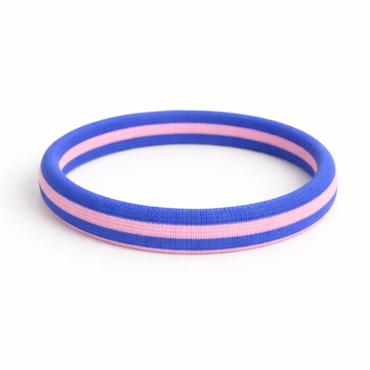 Haargummis - Lulu | rosa-blau