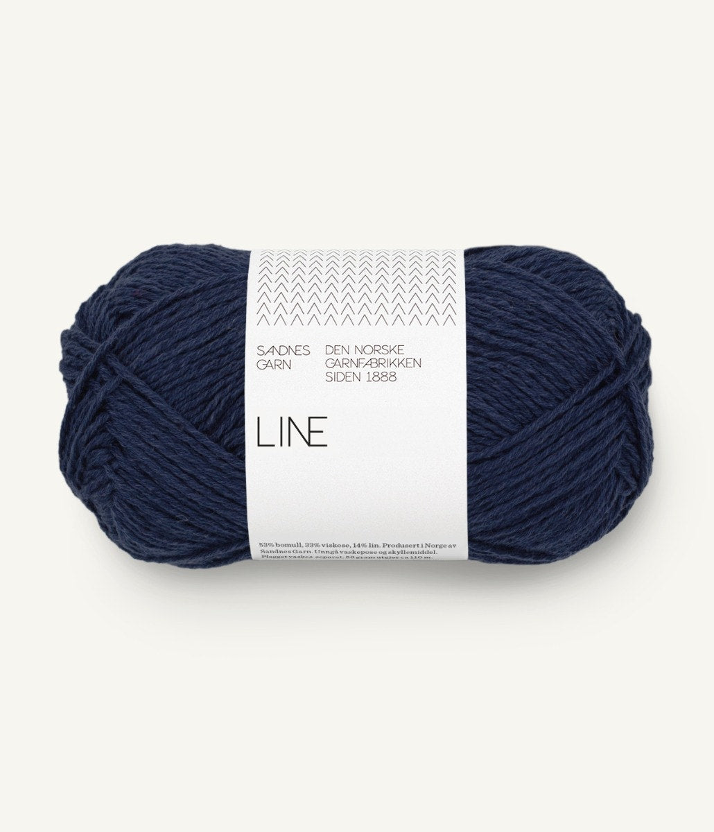 Sandnes Garn Line 6073 Seaside Navy