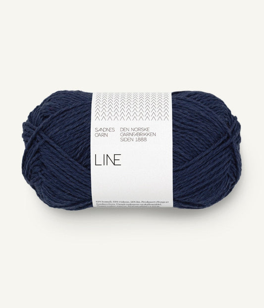 Sandnes Garn Line 6073 Seaside Navy