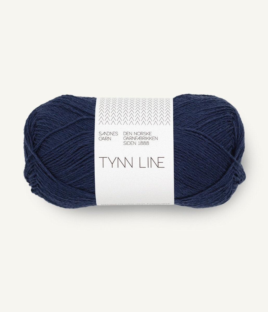 Sandnes Garn Tynn Line 6073 Seaside Navy