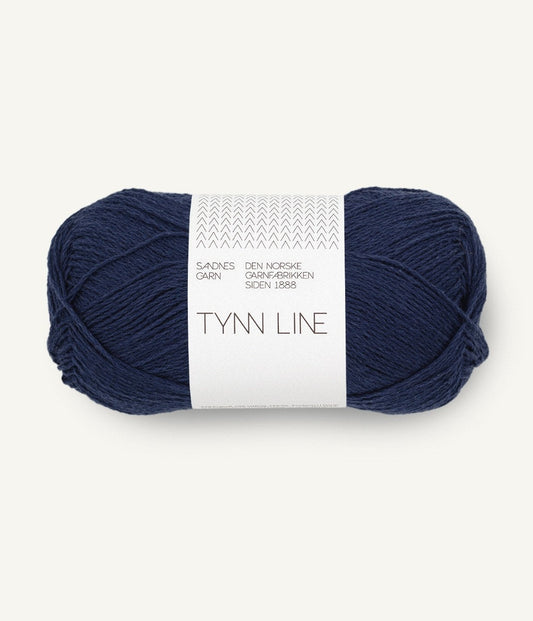 Sandnes Garn Tynn Line 6073 Seaside Navy