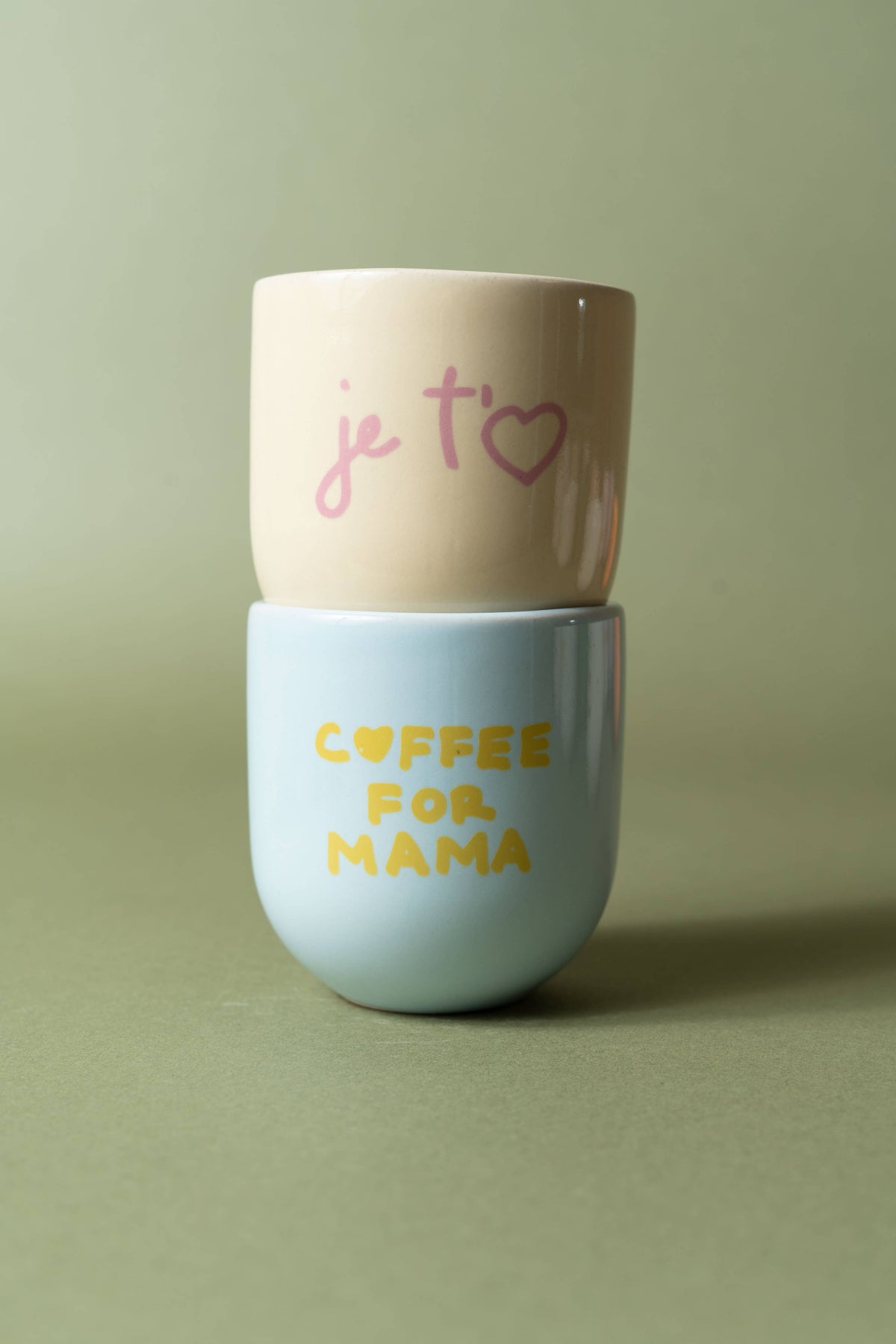 Sisi-Tasse, Kaffee für Mama, blau
