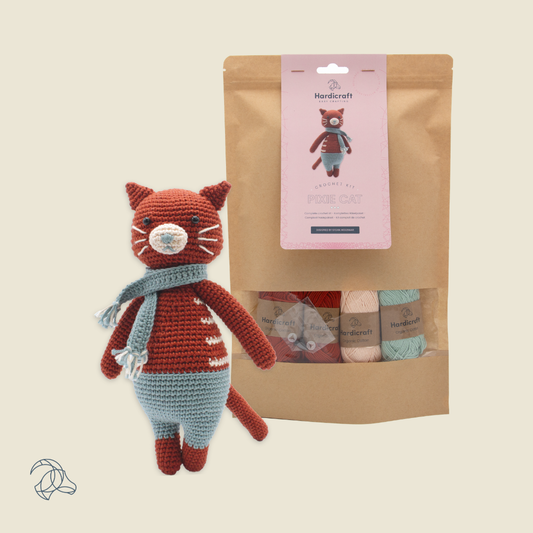 Strickset zum Selbermachen – Pixie Katze