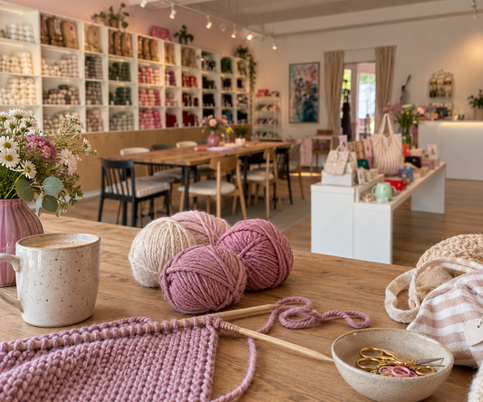 Strickkurs für absolute Beginner, am Mittwoch, den 14. Oktober von 18:00 bis 20:30 Uhr