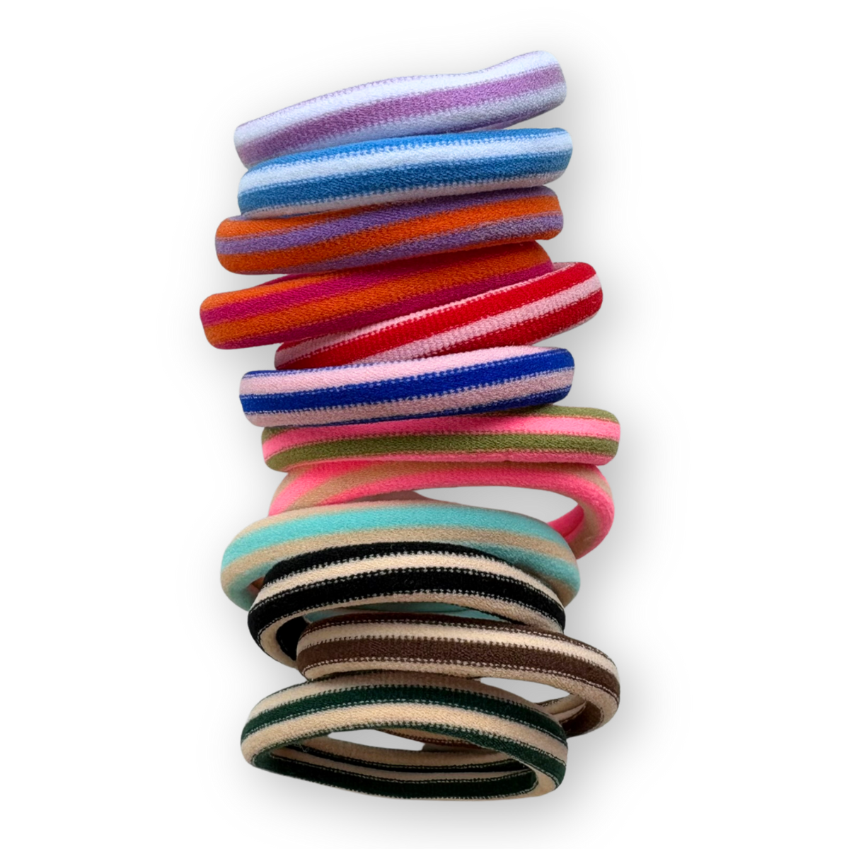 Haargummis - Lulu | rosa-blau