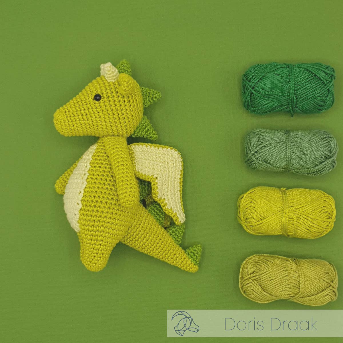 DIY Häkeln Set – Drachen Doris