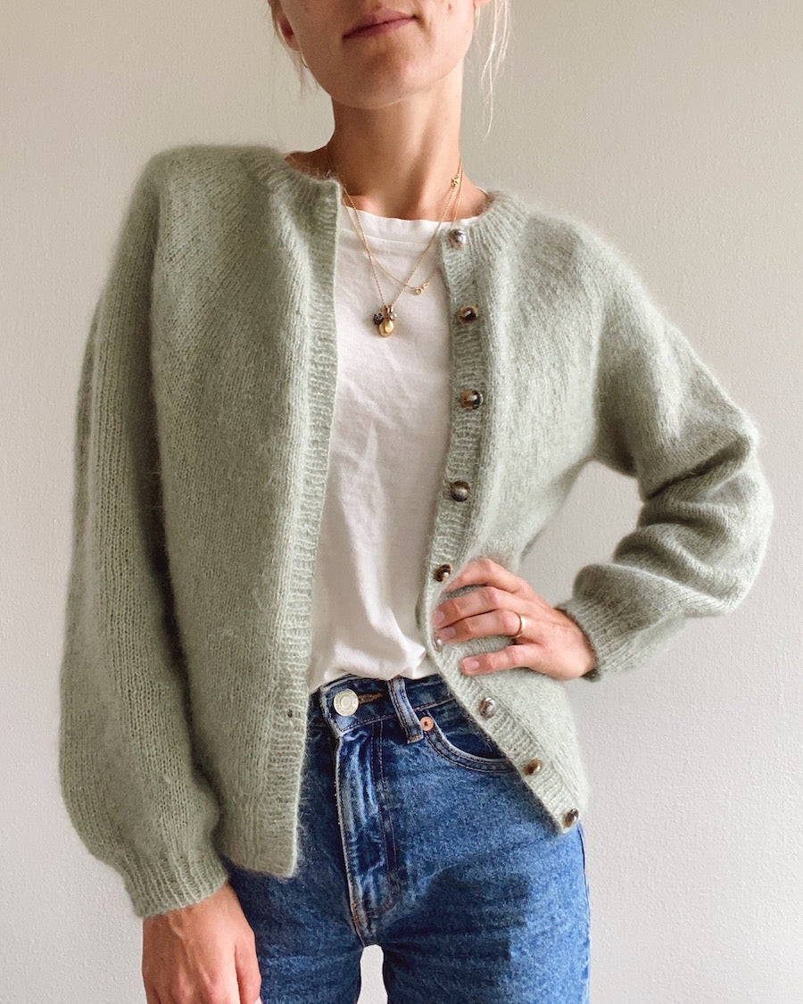 PetiteKnit Novice Cardigan Mohair Edition