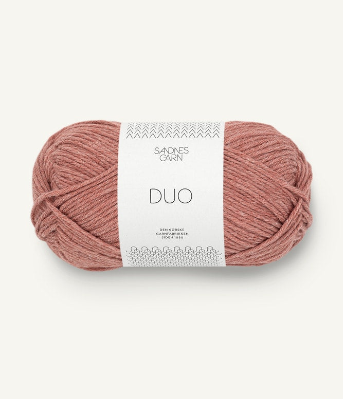 Sandnes Garn Duo 3543 Varm Brun Melert
