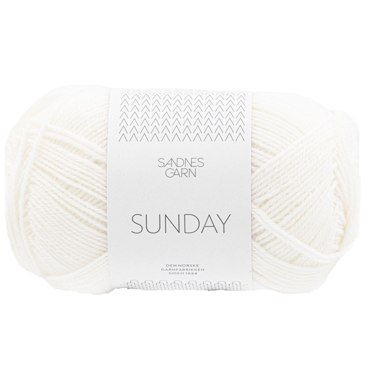 Sandnes Garn Sunday 1001 Hvit