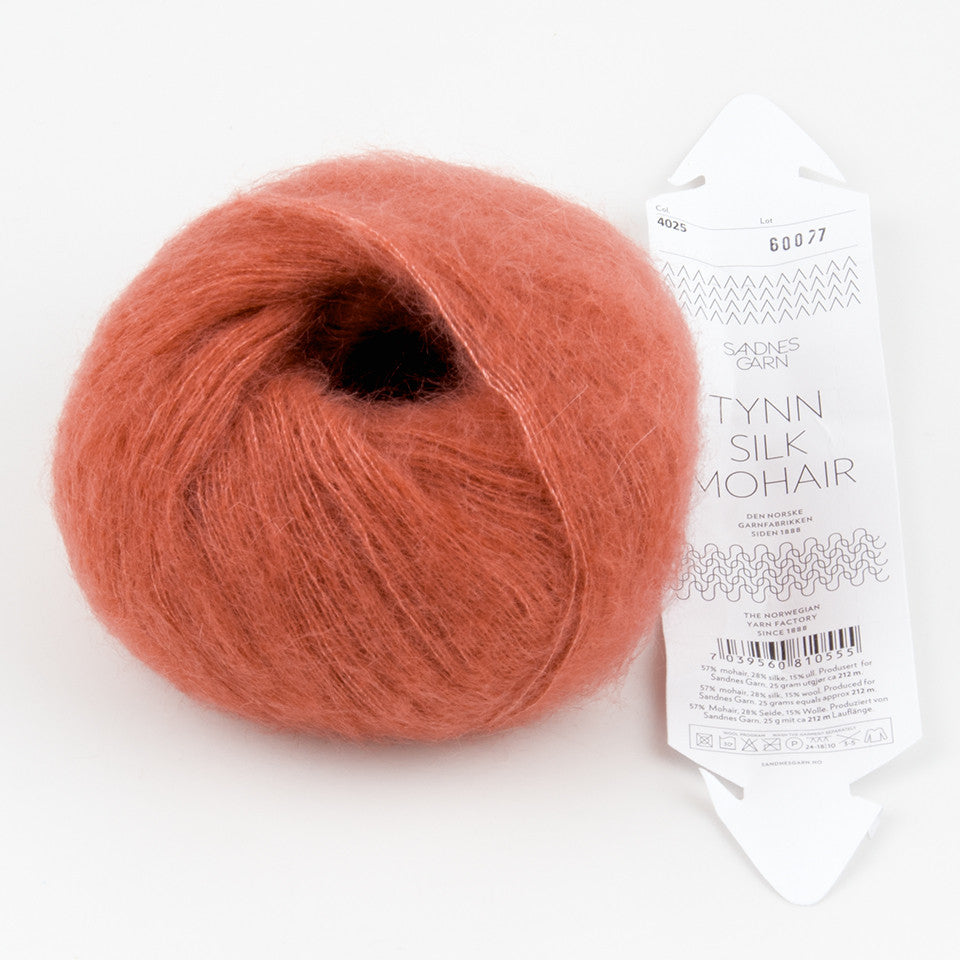 Sandnes Garn Tynn Silk Mohair 4025 Lys Sienna