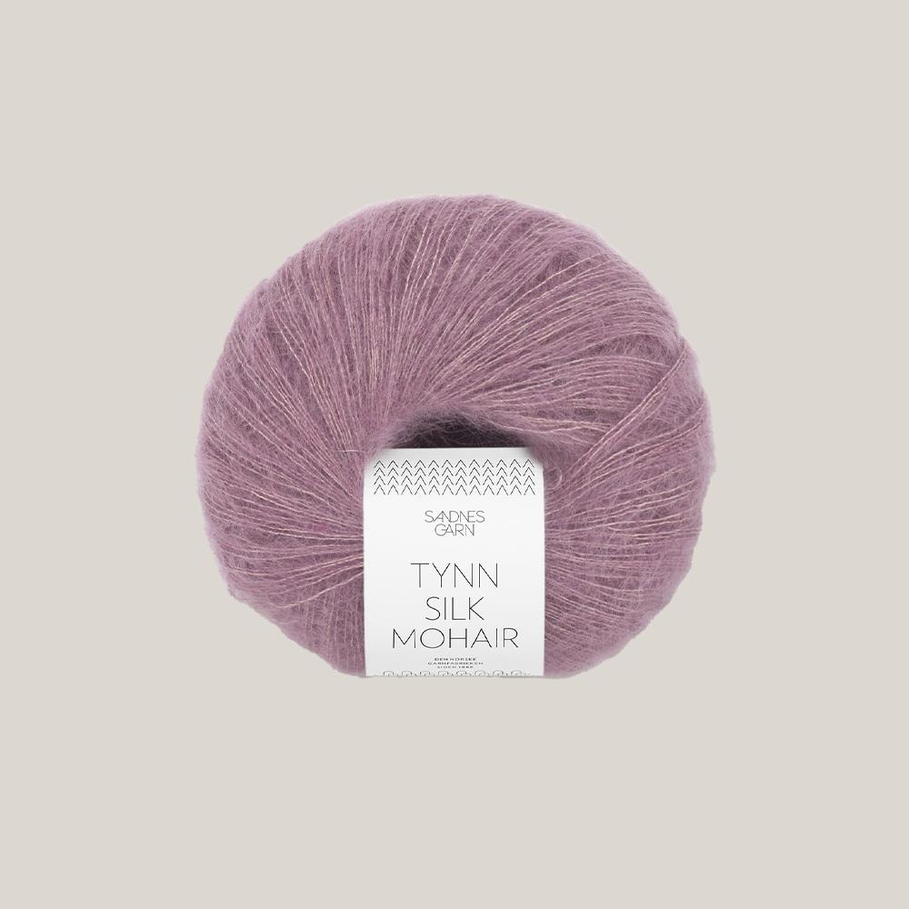 Sandnes Garn Tynn Silk Mohair 4632 Rosa Lavendel