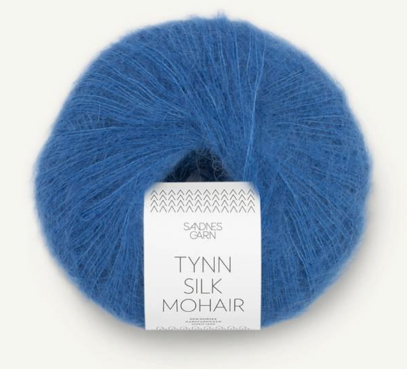 Sandnes Garn Tynn Silk Mohair 6044 Regatta Blå