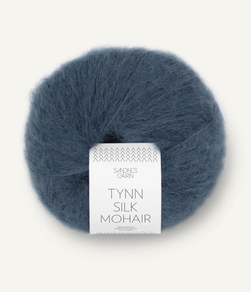 Sandnes Garn Tynn Silk Mohair 6081 Dyp Blå