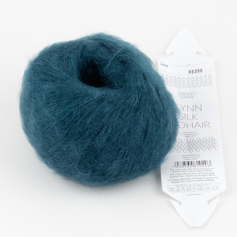 Sandnes Garn Tynn Silk Mohair 6564 Petrol